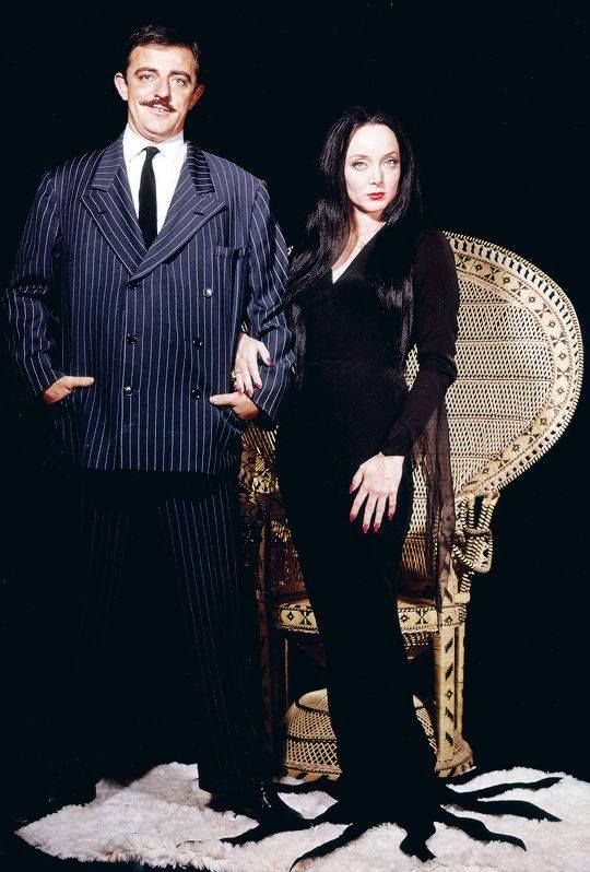 Gomez and Morticia Addams, from original TV show